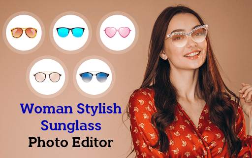 Woman Stylish Sunglass Photo Editor 1 تصوير الشاشة