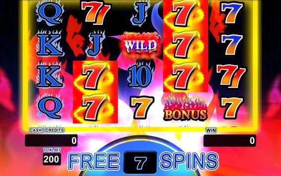 Fire Seven's Slot Machine FREE screenshot 3