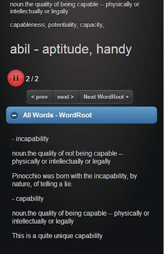 English etymology wordlist screenshot 11