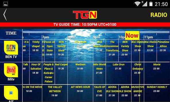 TV Guide Nigeria 12 تصوير الشاشة