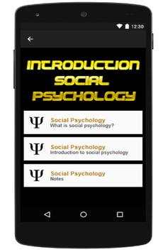 Social Psychology screenshot 2