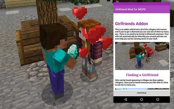 Girlfriend Mod for MCPE screenshot 1