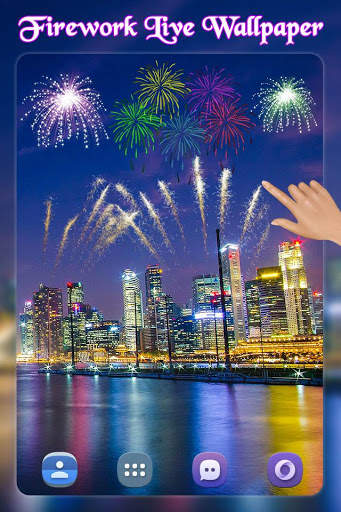 New Year Live Wallpaper 2021 - New Year Fireworks screenshot 6
