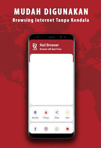 Red Browser Anti Blokir 2021 screenshot 2