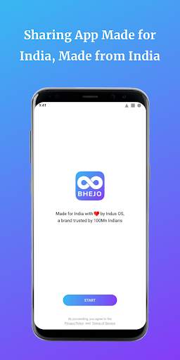 Bhejo – Made In India, File Sharing App screenshot 1