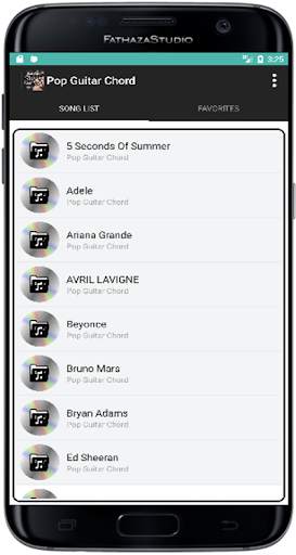 Pop Guitar Chords With Lyrics Full Offline screenshot 2