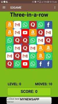 S3GAME - Matching with WhatsApp,Facebook,Amazon... screenshot 2