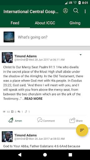 My ICGC App screenshot 3