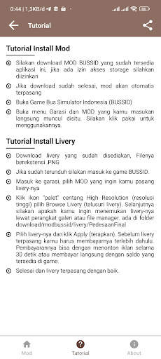 Mod Map Bussid Jalan Berlumpur screenshot 5