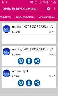 Super Converter : OPUS To MP3 screenshot 6