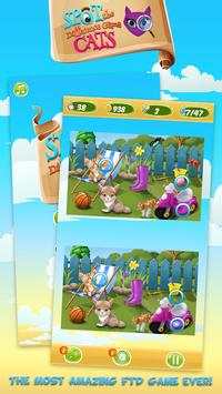 Spot the Difference Game -Cats screenshot 4