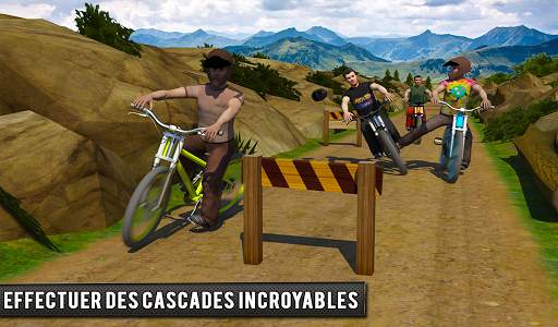 Hors route BMX Vélo Course: Cascades Avenant 3D screenshot 10