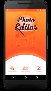 Photo Editor for iPhone screenshot 1