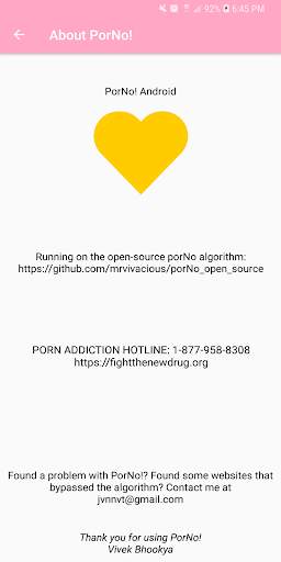 PorNo! Porn Blocker (Beta) screenshot 3
