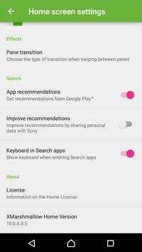 Xperia Home Launcher 6.0 screenshot 4