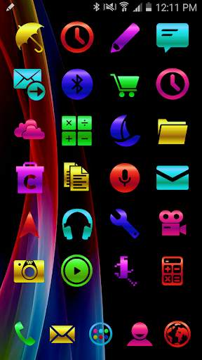 ICON PACK COLORS METAL THEME screenshot 1