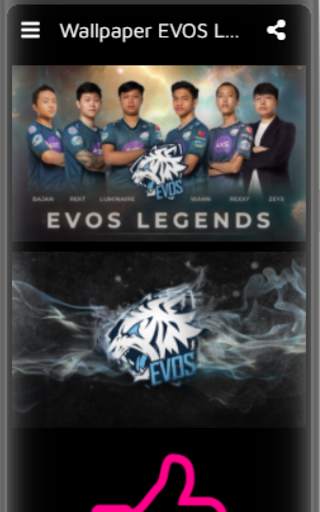 Wallpaper EVOS Legend HD screenshot 1