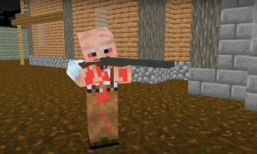 granny horror minecraft skin screenshot 1