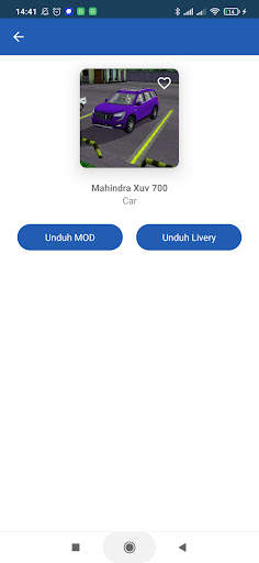 Mod Bussid Mahindra Car screenshot 4
