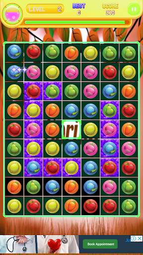 Bubble Fruits match 3 screenshot 7