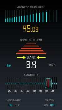Metal Detector/EMF Magnetometer  MF3 screenshot 2
