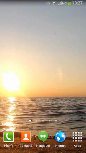 Sunset Ocean Live Wallpaper 5 screenshot 6