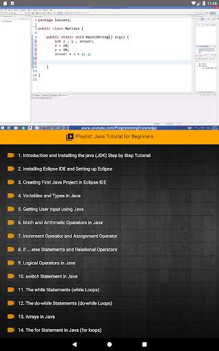 Learning Java screenshot 10