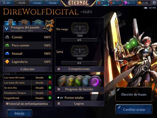 Juego de cartas Eternal screenshot 4