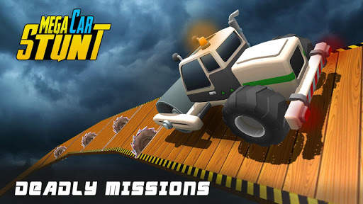 Mega Ramp Heavy Excavator: Monster Truck Stunts screenshot 3
