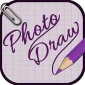 Photo drawing logo