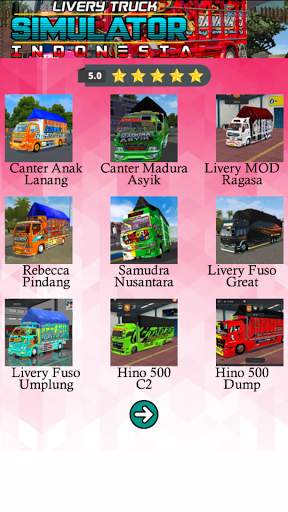 Livery Truk Simulator Indonesi screenshot 2