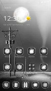 Black & White Launcher Theme screenshot 5