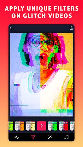 Glitch VHS Art Camera Aesthetic Video Filters screenshot 3