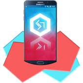 Galaxy A50 launcher theme