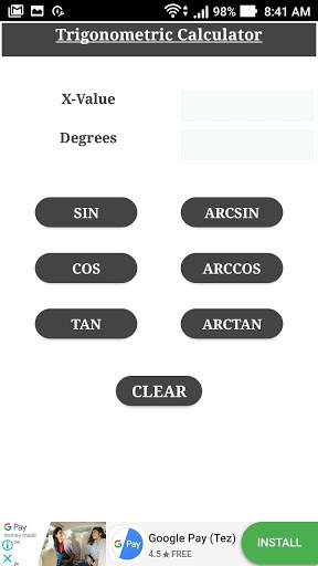 Trigonometry Calculator screenshot 3