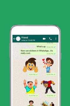 Free Whats Messenger Stickers 2019 screenshot 1