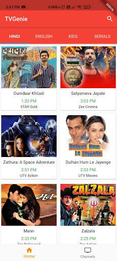 TV Guide India - TVGenie screenshot 1