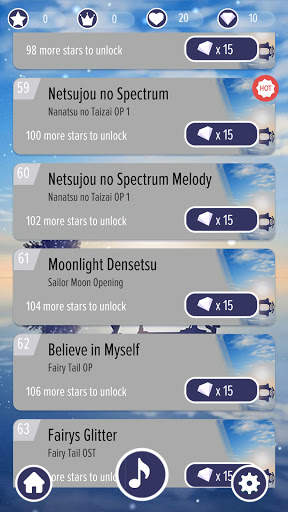 Anime Piano Tiles Offline screenshot 6