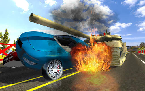 carro armato traffico di corsa screenshot 3