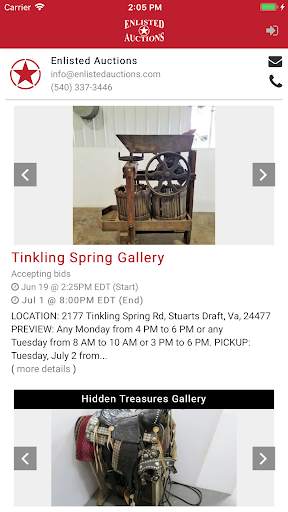 Enlisted Auctions screenshot 3