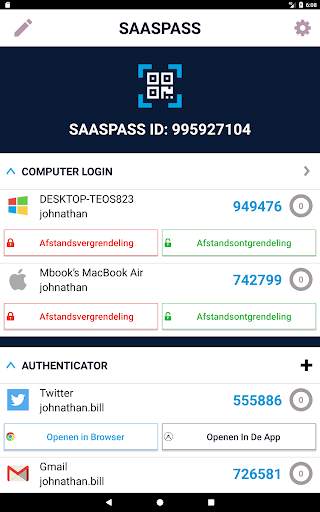 SAASPASS | Authenticator 2FA screenshot 9