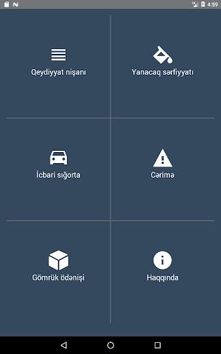 Avtomobil Məlumat Proqramı स्क्रीनशॉट 5