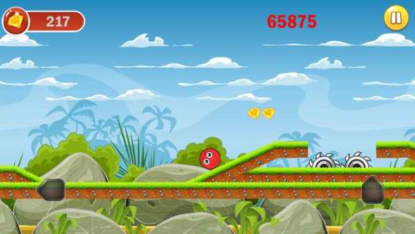 Angry Red Ball screenshot 1