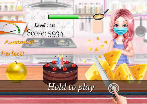 Cut Perfect Food Slices & Cook - The Cooking Game screenshot 3