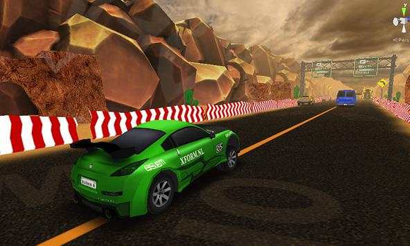 Turbo Car Traffic Racing screenshot 1