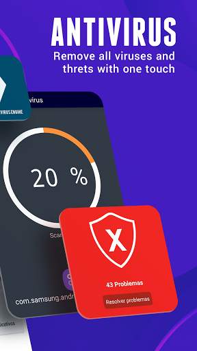 Antivirus, Speed Test and Cleaner for Whatsapp. screenshot 2