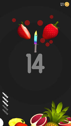 Knife Ninja - Fruit Master 3d Knife Throwing Game screenshot 3