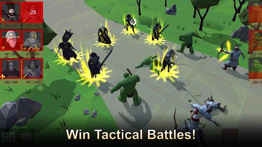 Magic Turn Based RPG Heroes 3D screenshot 2