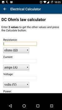 Electrical Calculator Pro screenshot 6