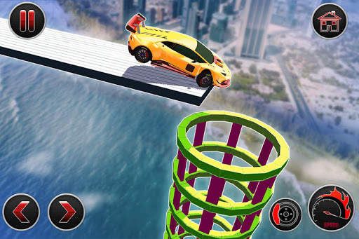 Mega Ramp Impossible Car Stunts: GT Car Racing screenshot 1